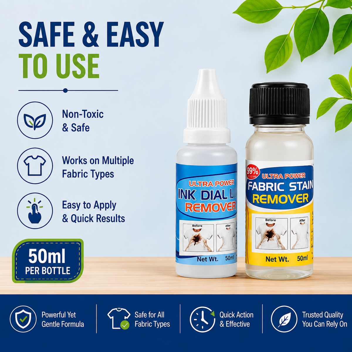 All in One Fabric Stain Remover (Buy 1 Get 1 Free)