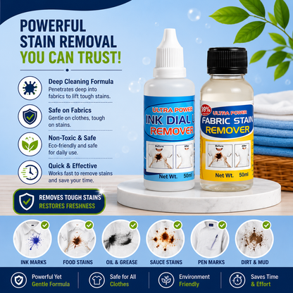 All in One Fabric Stain Remover (Buy 1 Get 1 Free)