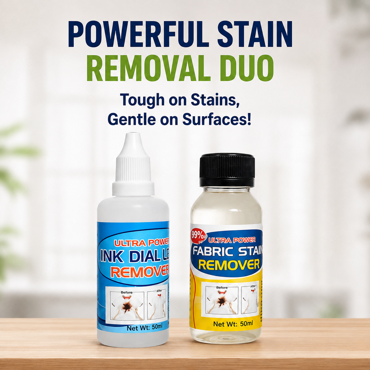 All in One Fabric Stain Remover (Buy 1 Get 1 Free)