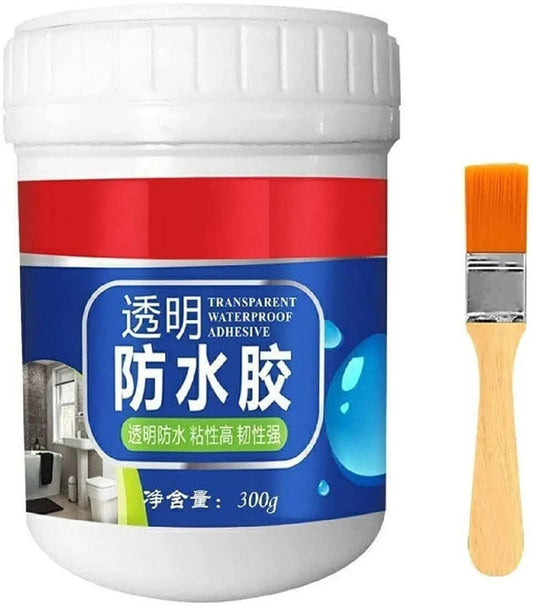 Transparent Waterproof Glue + Free Brush